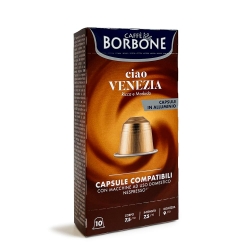 Capsule Caff Borbone Miscela Miscela Ciao Venezia in Alluminio - 10 capsule