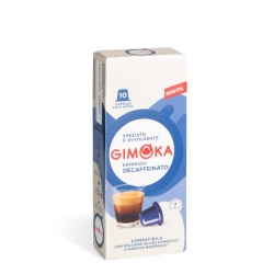 Gimoka Caff Decaffeinato Comp. Nespresso - 10 capsule
