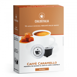 16 capsule Caffè CARAMELLO compatibili Nescafè Dolce Gusto