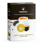 16 capsule Caffe' Gusto GOLD 100% ARABICA compatibili Nescafe' DOLCE GUSTO