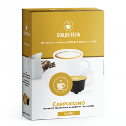 Capsule compatibili Nescafe' Dolce Gusto Cappuccino Solubile Cialdeitalia - 16pz - Nuovo Prodotto