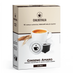 16 capsule Cialdeitalia Bevanda caffe' e GINSENG AMARO compatibili Nescaf Dolce