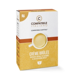 Capsule compatibili Caffitaly Bevanda al gusto Creme Brulee Compatibile Italiano - 25pz