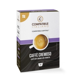Capsule compatibili Caffitaly Caff Cremoso Compatibile Italiano - 25pz