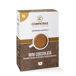 Capsule compatibili Caffitaly Cioccolata Solubile Compatibile Italiano - 25pz