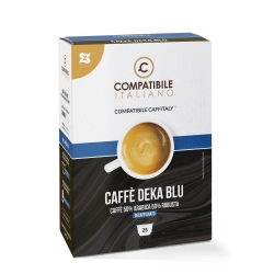 Capsule compatibili Caffitaly Caff Deka Blu Decaffeinato Compatibile Italiano - 25pz