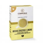Capsule compatibili Caffitaly - Infuso Zenzero e Limone Solubile  - 25pz