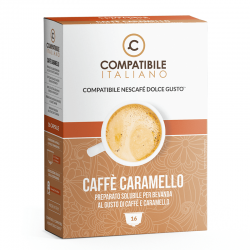 Compatibile Italiano Bevanda Caff Caramello compatibili Nescafe' Dolce Gusto - 16pz