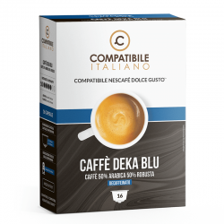 Compatibile Italiano Caff Gusto Deka Blu compatibile Nescafe' Dolce Gusto - 16pz