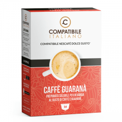 Compatibile Italiano Bevanda Caff e Guaran compatibili Nescafe' Dolce Gusto - 16pz