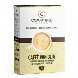 Compatibile Italiano Caff Vaniglia compatibile Nescafe' Dolce Gusto - 16pz