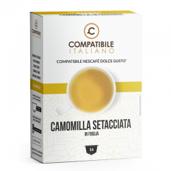 Compatibile Italiano Camomilla Setacciata compatibile Nescafe' Dolce Gusto - 16pz