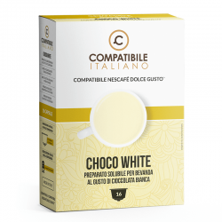 Compatibile Italiano Choco White compatibili Nescafe' Dolce Gusto - 16pz