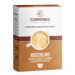 Compatibile Italiano Nocciolino compatibile Nescafe' Dolce Gusto - 16pz