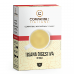 Compatibile Italiano Tisana Digestiva in foglia compatibili Nescafe' Dolce Gusto