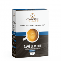 Compatibile Italiano Caff Gusto Deka Blu compatibile Lavazza A Modo Mio - 16pz