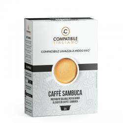Compatibile Italiano Caffè Sambuca compatibili Lavazza A Modo Mio - 16pz