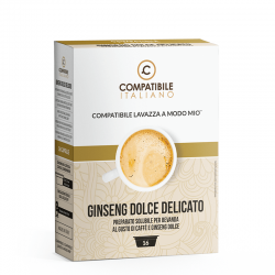 Compatibile Italiano Bevanda Ginseng Dolce Delicato compatibile Lavazza A Modo Mio - 16pz