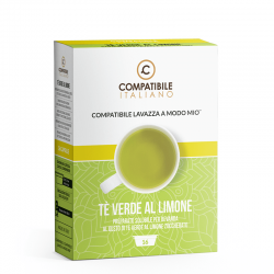 Compatibile Italiano T Verde  al Limone solubile compatibile Lavazza A Modo Mio - 16pz