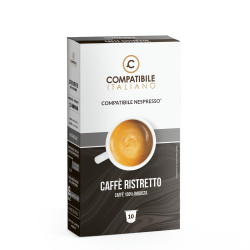 Compatibile Italiano Caff Gusto Ristretto compatibile Nespresso - 10pz