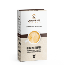 Compatibile Italiano Ginseng Amaro compatibili Nespresso - 10pz