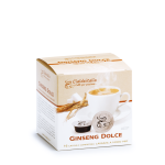 16 capsule Bevanda Caffe' al GINSENG DOLCE CialdeItalia compatibili Lavazza A Mo