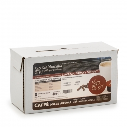 Capsule Cialdeitalia compatibili Lavazza Firma e Vitha Caffe' Dolce Aroma - 50pz