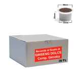 Capsule compatibili Gimoka Sistem 32mm Bevanda Caffe' Ginseng Dolce CialdeItalia