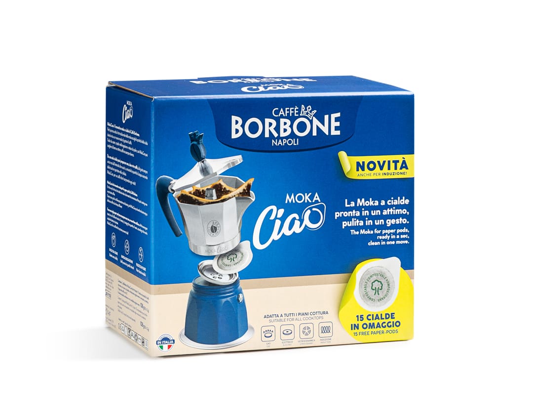 Moka Ciao induzione Accessori Caffè Borbone