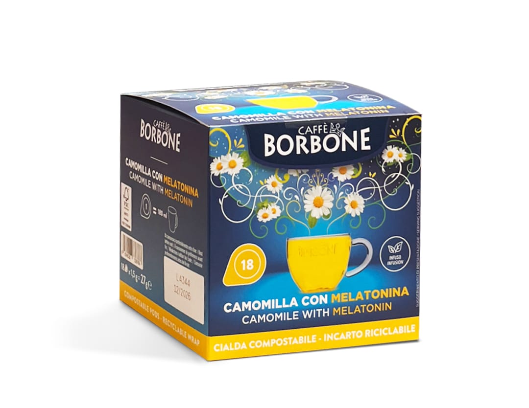 Camomilla con Melatonina Cialda Carta ESE 44mm Caffè Borbone