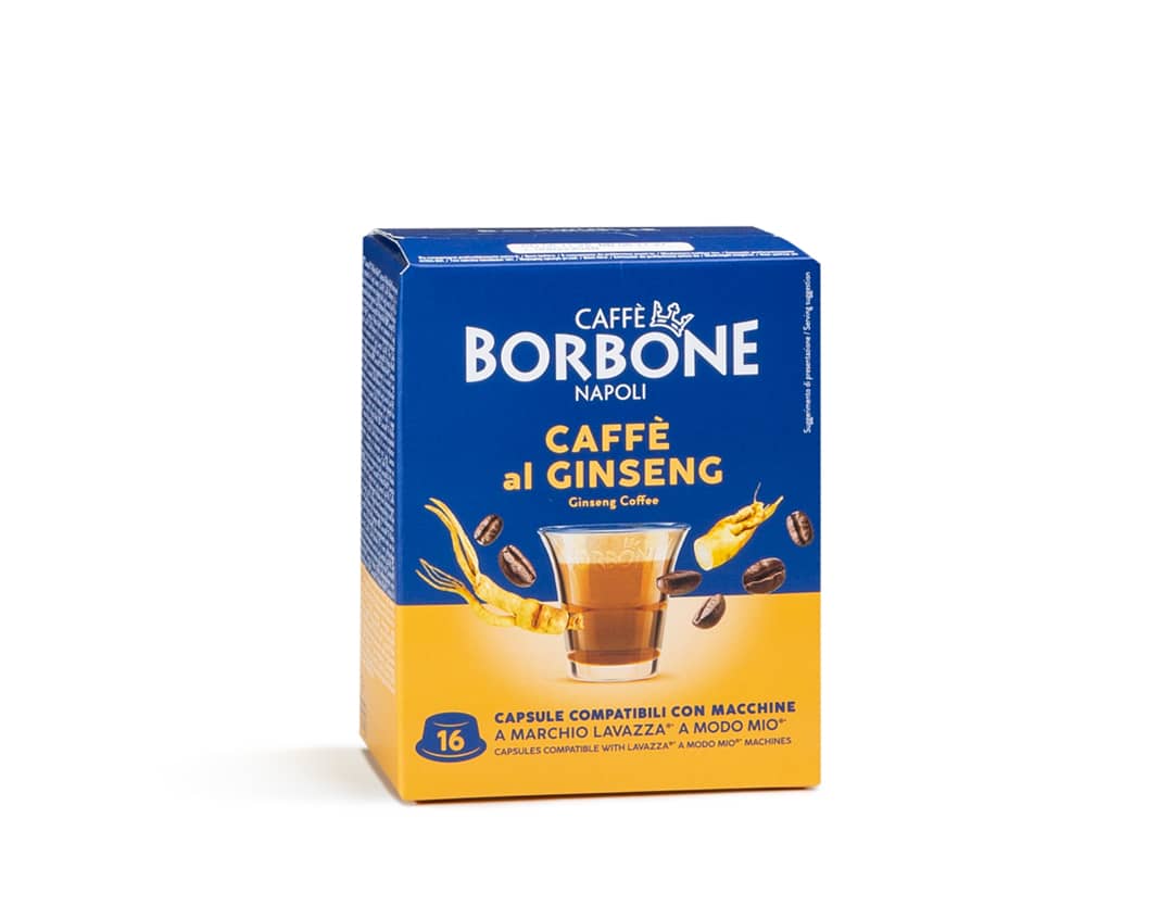 Ginseng Compatibile Lavazza A Modo Mio Caffè Borbone