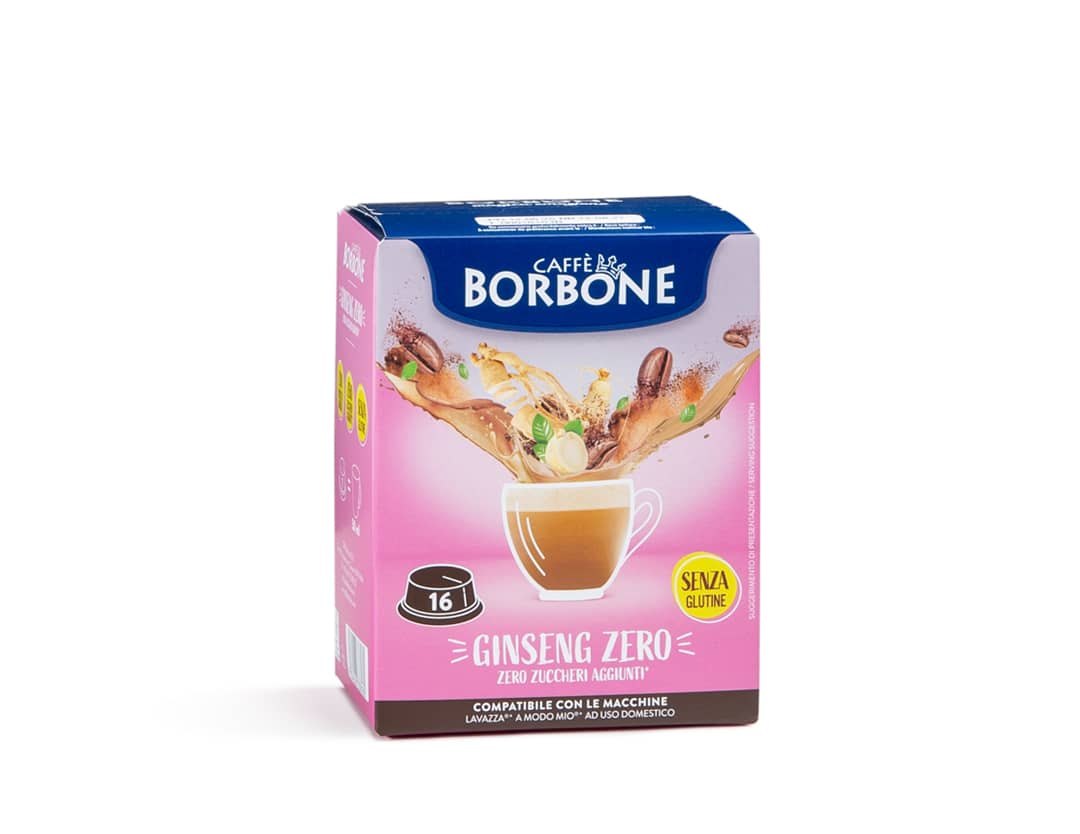 Ginseng ZERO Compatibile Lavazza A Modo Mio Caffè Borbone