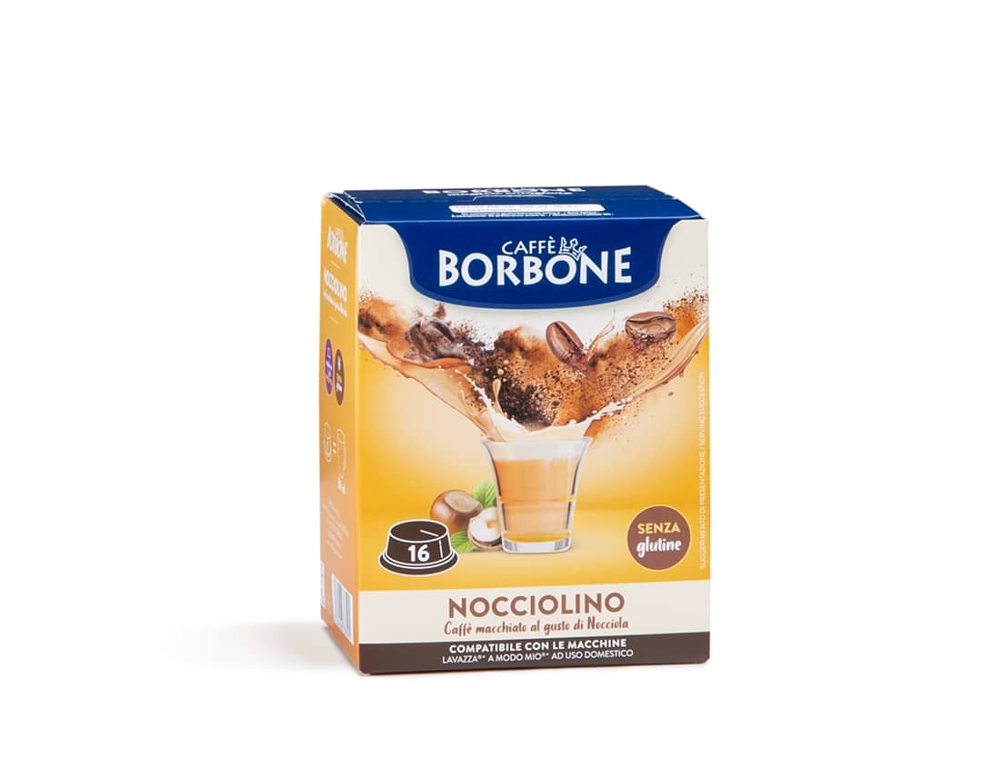 Nocciolino Compatibile Lavazza A Modo Mio Caffè Borbone
