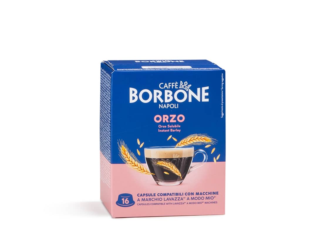 Orzo Solubile Compatibile Lavazza A Modo Mio Caffè Borbone
