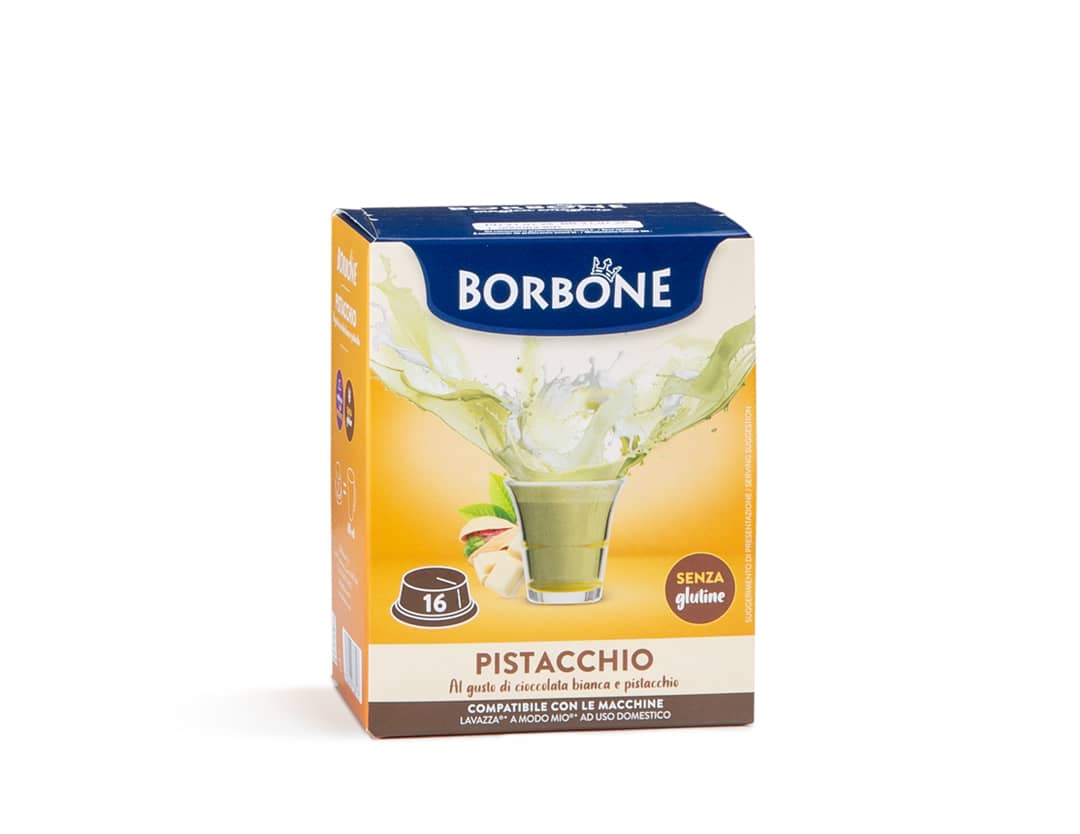 Pistacchio Compatibile Lavazza A Modo Mio Caffè Borbone