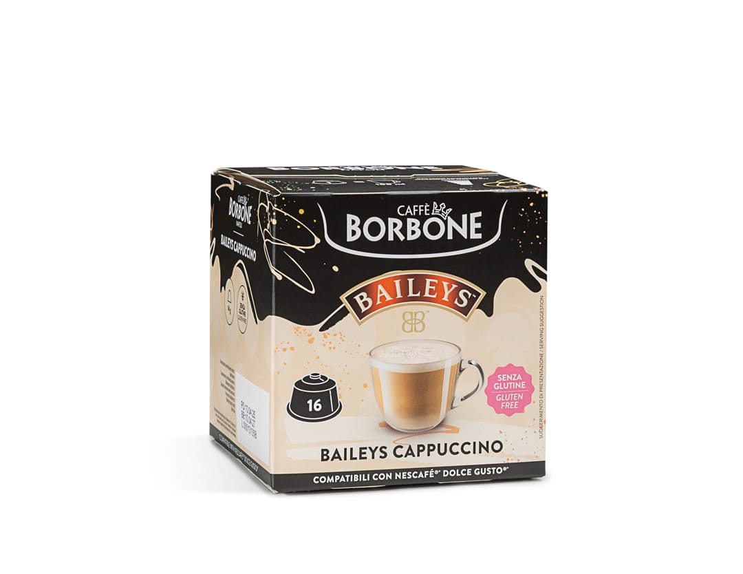 Baileys Cappuccino Compatibile Nescafé Dolce Gusto Caffè Borbone Baileys Cappuccino Compatibile Nescafé Dolce Gusto Caffè Borbone