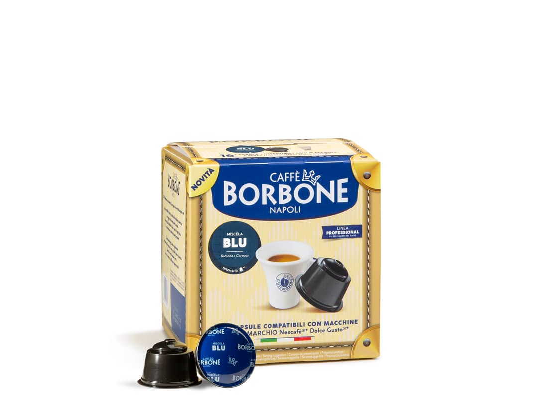 Miscela Blu Compatibile Nescafé Dolce Gusto Caffè Borbone