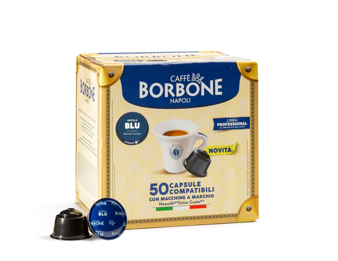 Miscela Blu Compatibile Nescafé Dolce Gusto Caffè Borbone