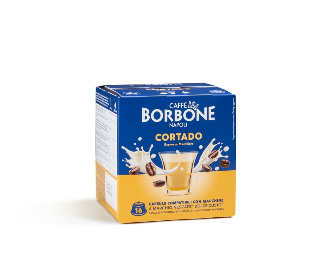 Cortado Compatibile Nescafé Dolce Gusto Caffè Borbone