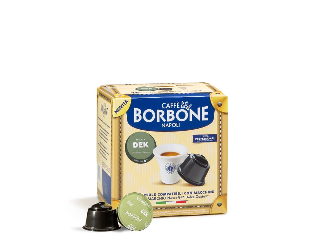 Miscela Deka Compatibile Nescafé Dolce Gusto Caffè Borbone