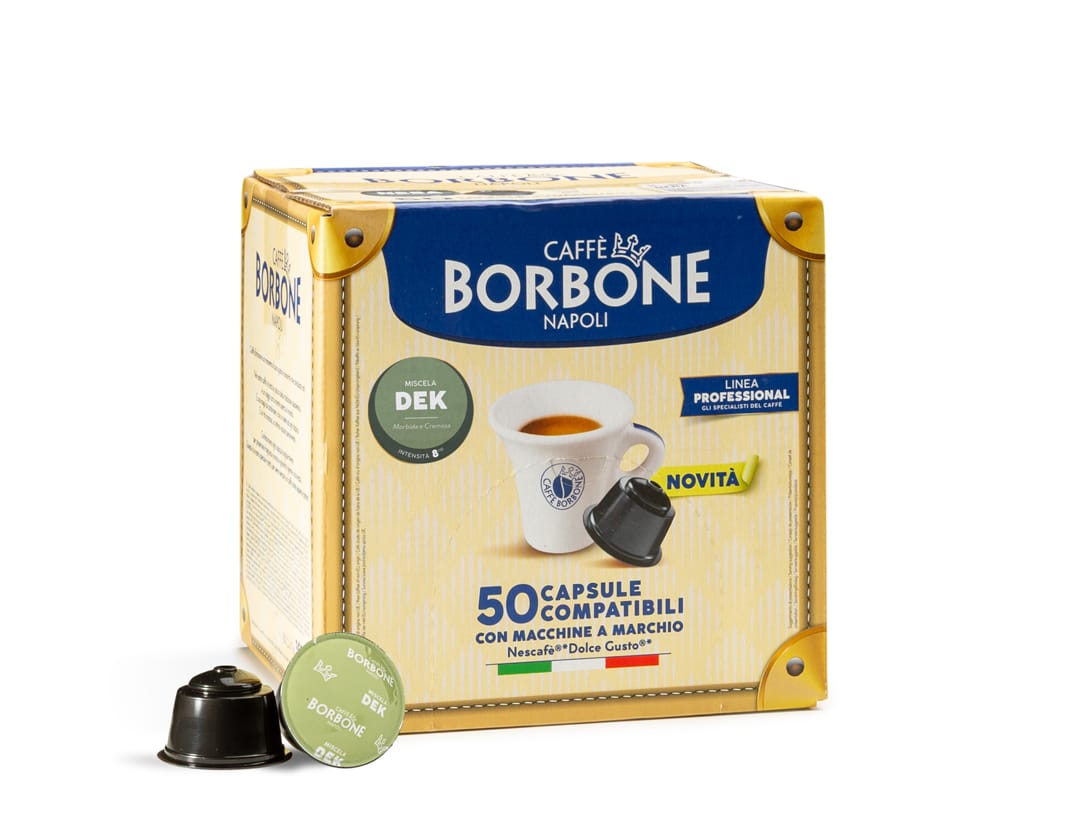 Miscela Deka Compatibile Nescafé Dolce Gusto Caffè Borbone