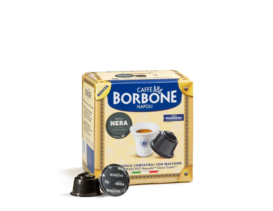 Miscela Nera Compatibile Nescafé Dolce Gusto Caffè Borbone