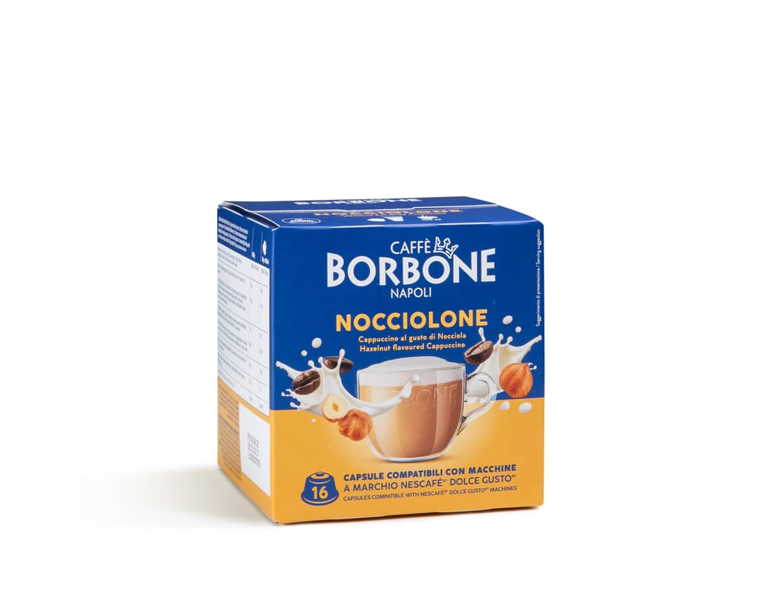 Nocciolone Compatibile Nescafé Dolce Gusto Caffè Borbone