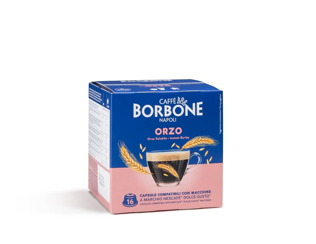 Orzo Solubile Compatibile Nescafé Dolce Gusto Caffè Borbone