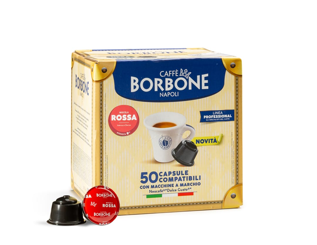 Miscela Rossa Compatibile Nescafé Dolce Gusto Caffè Borbone