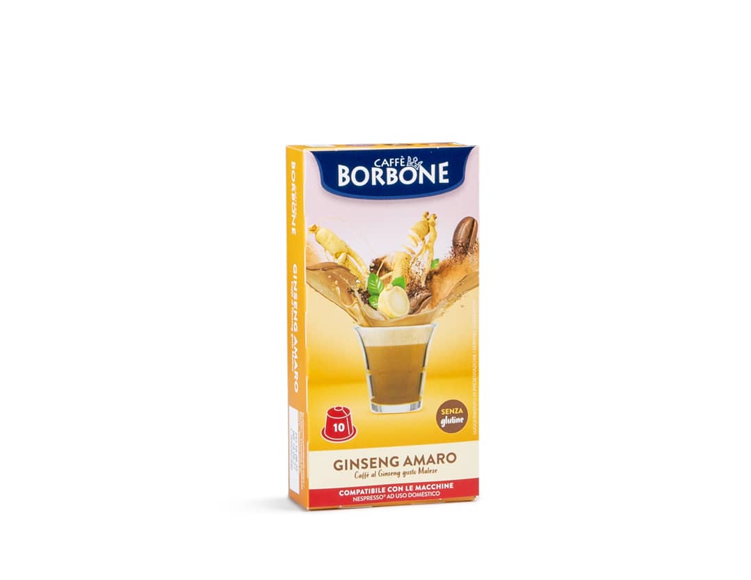 Ginseng Amaro Compatibile Nespresso Caffè Borbone