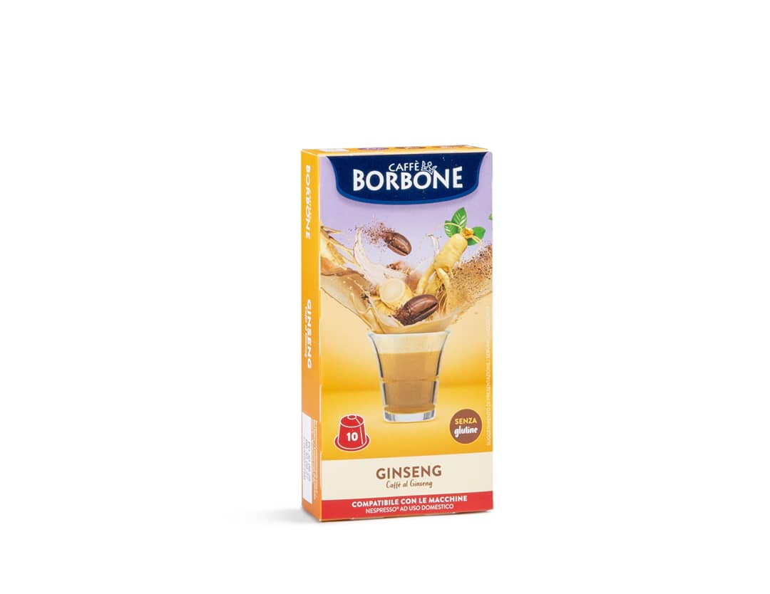 Ginseng Compatibile Nespresso Caffè Borbone