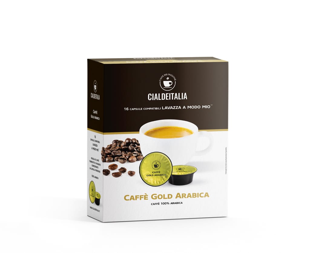 Caffè Gold Arabica Compatibile Lavazza A Modo Mio Cialdeitalia