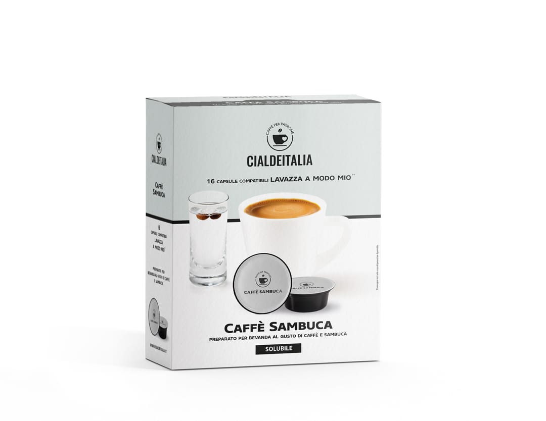 Caffè Sambuca Compatibile Lavazza A Modo Mio Cialdeitalia