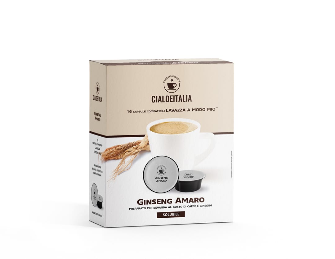 Ginseng Amaro Compatibile Lavazza A Modo Mio Cialdeitalia